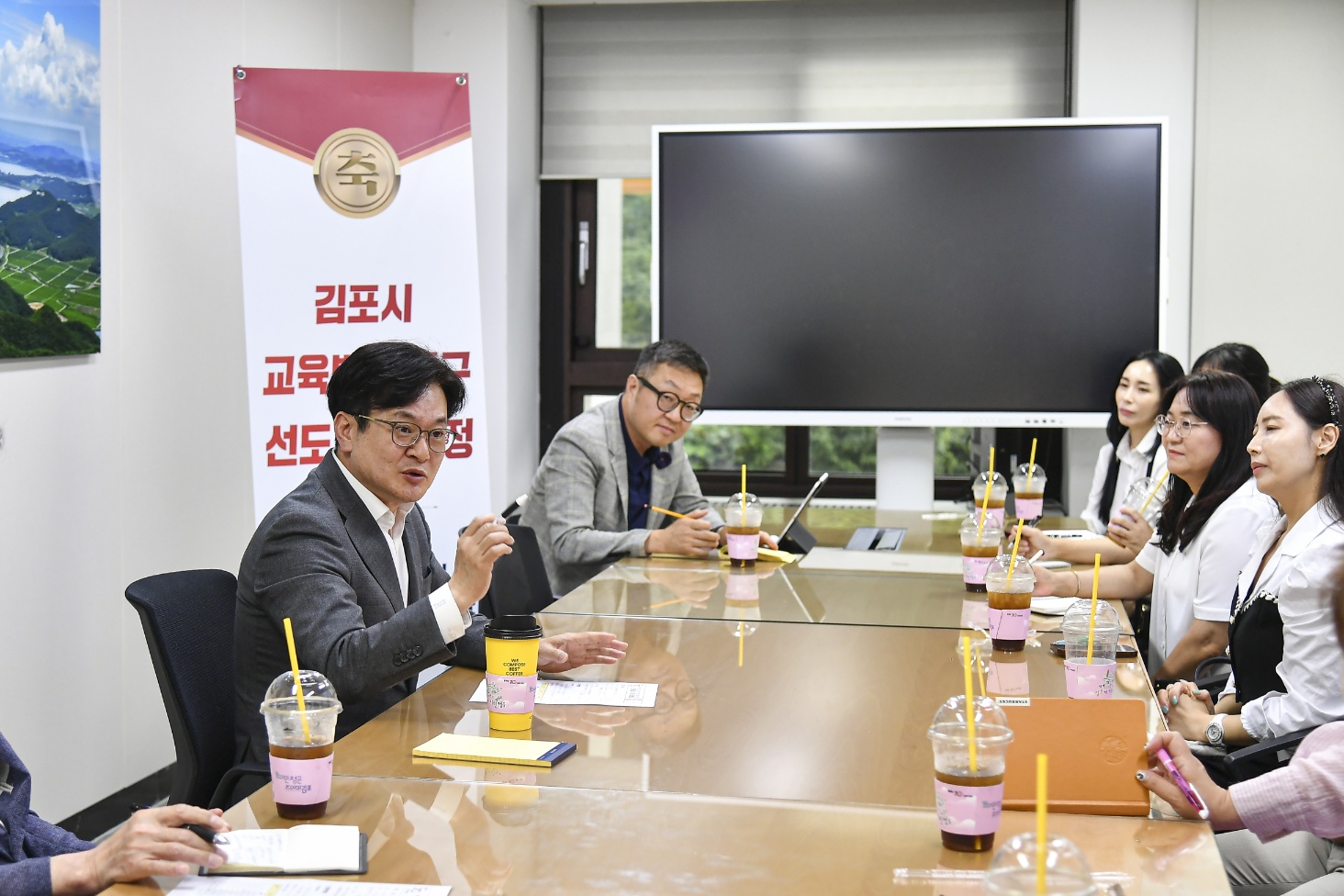 김포교육 대형호재 이끈 민선8기 김포시, 학부모와 직접 소통 나서 이미지